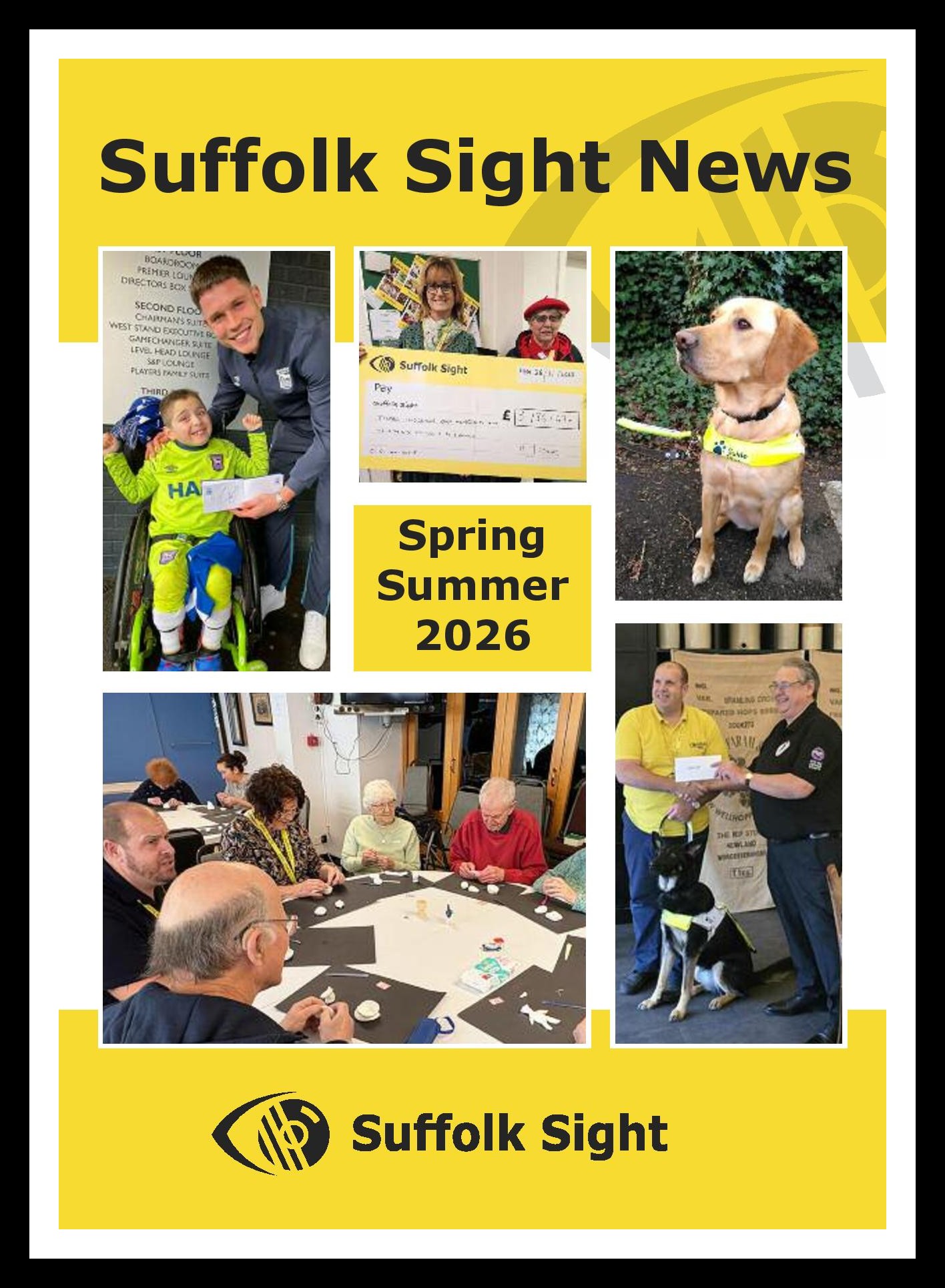 Front cover of the Spring Summer  Newsletter